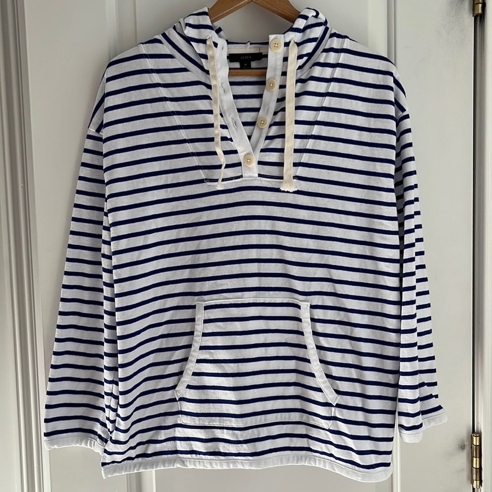 J crew hooded sweatshirt